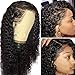 FASHION PLUS HD Transparent Lace Front Wigs Human Hair Deep Curly
