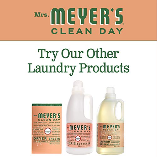 Mrs. Meyer’s Clean Day Dryer Sheets, Geranium Scent, 80 count - Thumbnail 6