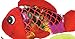 Fun Express Plush Shiny Fish, Fish Stuffed Animal Party Favors, One Dozen