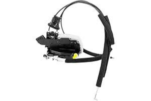 HUYILUN0104 Front Left Driver Side Door Latch with Cable Compatible with Nissan Rogue 2008-2015 80501-JM10A