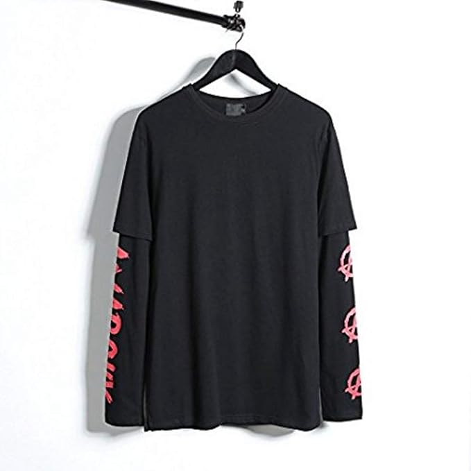 最高半袖 長袖 重ね 着 レディース 人気のファッション画像