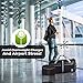 bago 7 Pcs Packing Cubes for Travel - 4 Travel Packing Cubes for Suitcases with 3 ZipLock Bags - Luggage Organizer Bags to Get Maximum Storage, Save Time & Effort to Pack (Black)