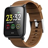 Smartwatch, Reloj Inteligente IP68 Pulsera Actividad con Ritmo ...