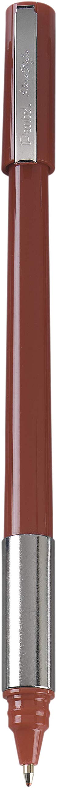 Pentel Line Style BK708 Pack of 12 Ballpoint Pens Wide Tip 1 mm Green Lot de 12 red