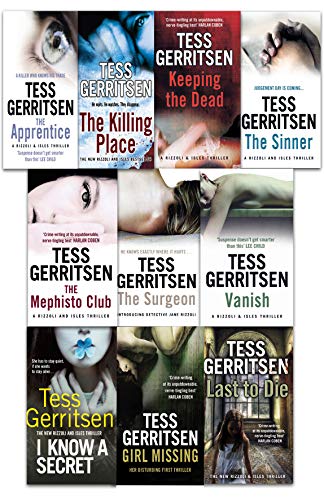 Tess Gerritsen Rizzoli & Isles Thriller 10 Books Collection Set - Apprentice, I Know a Secret, Last by Tess Gerritsen (Paperback)