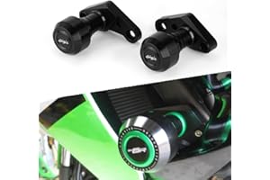 SUPER VICI MotorCycle Frame Sliders Fit For Ninja ZX-6R 2024 2025 | zx6r falling Protection ninja zx-6r Anti Collision 2024 zx6r Accessories Frame Sliders 2025 zx6r Accessory ninja BK