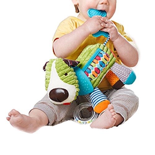 Skip Hop Bandana Buddies Soft Activity Toy, Puppy