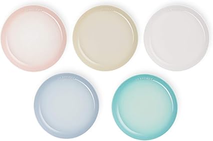 Amazon ル クルーゼ Le Creuset 皿 セットスフィア プレート22 Cmパステルレインボー 5個 入り 日本正規販売品 飯碗 オンライン通販