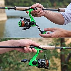 Sougayilang Spinning Fishing Reel, 5.2:1 High Speed