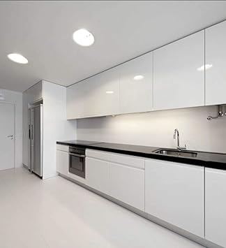 Modern Gloss White Kitchen Cabinets Amazon Com