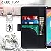 FYY [Genuine Leather] Wallet Case for OnePlus 5T 2017, Handmade Flip Folio Wallet Case with Kickstand Card Slots Magnetic Closure for OnePlus 5T 2017 Black