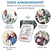 LotFancy Talking Blood Pressure Monitor, Blood Pressure Monitors for Home Use, Blood Pressure Machine with Voice Broadcast, Wrist Blood Pressure Cuff 5.3