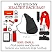 AmeriBag Healthy Back Bag Small Microfiber Shoulder Bag, Slate