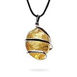 AYANA Citrine Gemstone Pendant Necklace | Natural