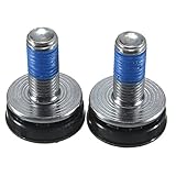 JUNKE 1 Pcs Axle Allen Bolt Screw Capless bicycle Crank Arm Crankset Bottom Bracket
