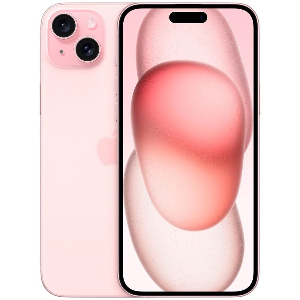 Photo 1 of Apple iPhone 15, 128GB, Pink - Unlocked (Renewed)