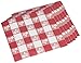 Creative Converting Paper Napkins, Two-Ply, 12 7/8 in x 12 3/4 in, Red Gingham, 50 per Carton (21188)