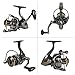 Sougayilang Fishing Reel, Light Smooth Bass Gear Spinning Casting Left Right Saltwater Freshwater Fishing Reels ...