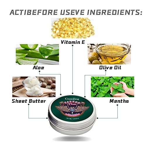 GUAN JING Tattoo Soothes & Repairs Cream,Healing Damaged Skin, Fresh Tattoo Aftercare 2.02 Oz 40g