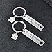 2 PCS Our First Home Keychains 2018 Housewarming Gift New Home Keyrings
