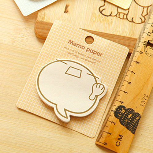 ARCTURUS 5Pcs/set Cute Sticker Post It Bookmark Point Marker Memo Notepad Sticky Notes - Thumbnail 3