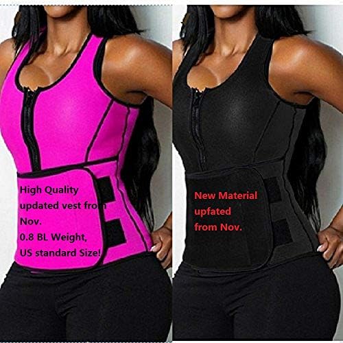 shoppingmal 2018 Women Sweat Neoprene Sauna Waist Trainer Vest Hot Shaper Sport Vest Slimming Adjustable Sweat Belt