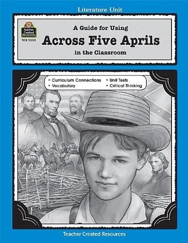 Teacher Created Resources 2333 A Guide for Using Across Five Aprils in The Classroom