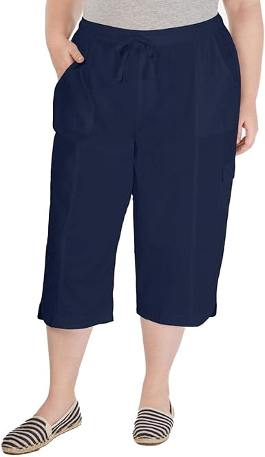 karen scott capris plus size