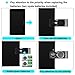 Travel Mirror with 8 Led Lights,Touch Switch LED Lighted Makeup Compact Mirror