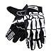 iParaAiluRy Skeleton Gloves for Women Men - Anti-Slip Gel Padded Skull Gloves for Cycling Riding Motorcycle Ski - Finger Bone Skeleton Costume Gloves