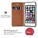 B BELK Case for iPhone X, Premium Leather [Ultra Slim] Flip Wallet Cover Case [Stand Feature] [Card Slots] [Magnetic Closure]
