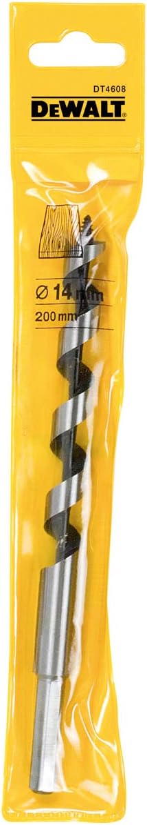 DeWalt DT4608QZ 14 x 200mm Wood Auger Drill Bit, Color, 14 x 200 x 100 mm - Image 3