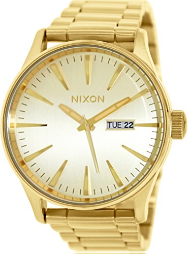 Nixon men s sentry watch one size gold