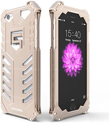 Seismik Military-Grade Protection metal iPhone 6s case,Gold