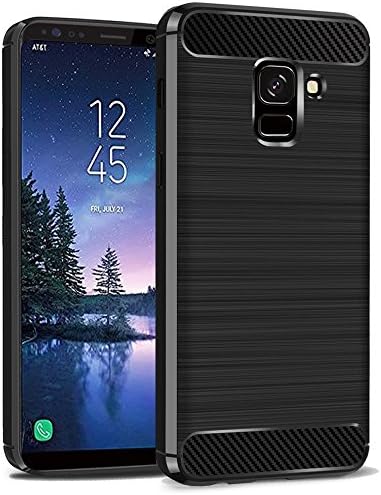 Ragetorc Samsung S9 Plus Case, Rugged Armor TPU Gel - Slim Design Durable Shock Absorbing Back Protector for Galaxy S9 Plus Carbon Fibre Case with Anti Scratch