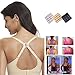 HOFISH Women's Wire Free Full Cups Nursing Maternity Bras Pregnant Breastfeeding Bra 3-Hooks Eye Adjustment 3PACK Black,Beige.Pink L