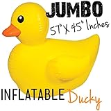 Rhode Island Novelty Giant Inflatable Rubber Ducky Duck | Discontinued by Manufacturer |