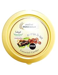 moniegold Chewy Tamarindo Candy 150 gms (Paquete de 4)