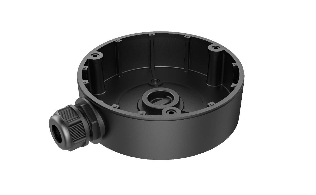DS-1280ZJ-DM8 Junction Box Mount for Hik-Compatible Turret Camera (Black)