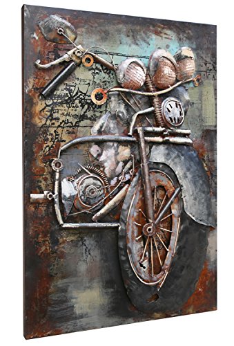 100% Handmade 3D Metal Art