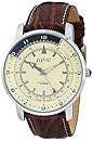 August Steiner Men's AS8124TN Analog Display Swiss Quartz Brown Watch