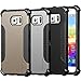 Galaxy S6 Case, LUVVITT [Ultra Armor] Full Body Case with Built-in Screen Protector for Samsung Galaxy S6 [Black/Gold/Silver BackPlates Included]