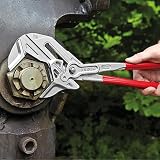 Knipex Pliers Wrench 400 mm Chrome-Plated 68 mm Grip Width 86 03 400 view 4