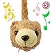 GOgroove Kid Friendly Headphones with Volume Limiting Sound and Comfortable Brown Bear Design Works with LeapFrog LeapPad Ultra, Vtech InnoTab 3 Plus, nabi Jr. and More Kids' Tablets and Phones