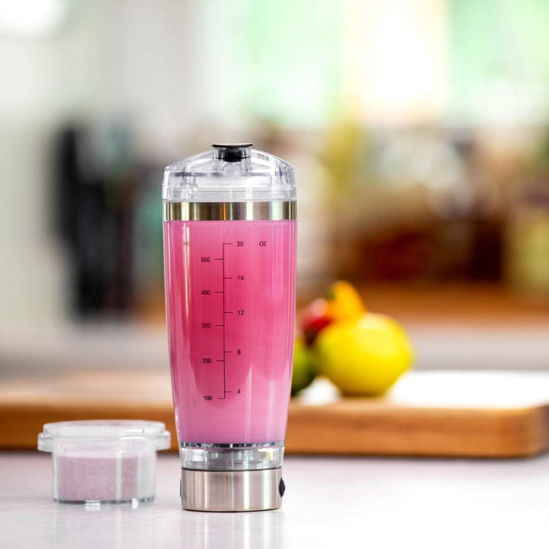 Vortex Select Portable Electric Mixer Shaker Bottle for Protein Powders