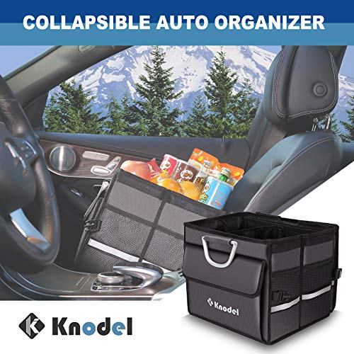 K KNODEL Car Trunk Organizer, Trunk Organizer With Lid, Heavy Duty