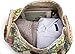 Malirona Women Canvas Duffel Bag Weekend Bags for Overnight Trip with Shoes Organizer