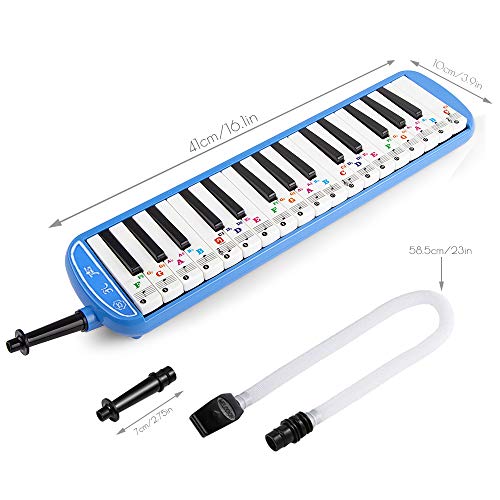 2 Vangoa+Blue+Portable+Melodica+Beginners