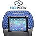 HighView iPad hanger for iPad 2,3,4- hangs anywhere (car, airplane, train, bus, stroller, gym, kitchen) and gives clean water to children in need. Tablet travel accessory gadget case mount hold holder kids children parents traveler