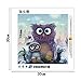 SCASTOE Owls DIY 5D Diamond Embroidery Painting Cross Stitch Craft Home Decor